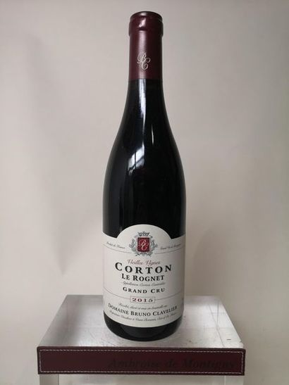 null 1 bouteille CORTON Grand cru "Le Rognet" - Bruno CLAVELIER 2015