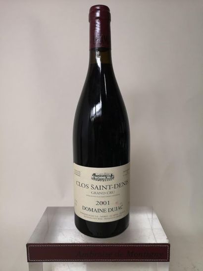 null 1 bouteille CLOS SAINT DENIS Grand cru - C. DUJAC 2001