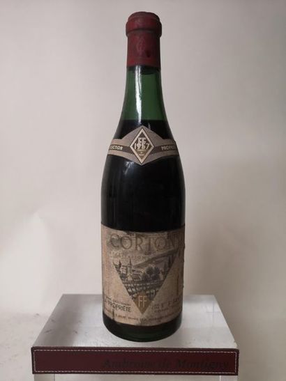 null 1 bouteille CORTON Grand cru - F. Fanton 1957

Etiquette tâchée, niveau 4,7...