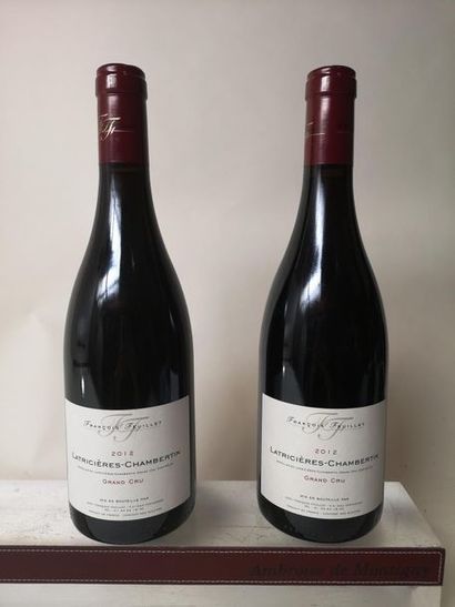 null 2 bouteilles LATRICIERES CHAMBERTIN Grand cru - Francois FEUILLET 2012