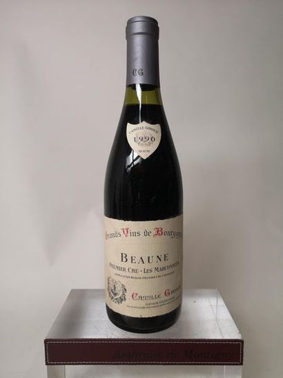 null 1 bouteille BEAUNE 1er cru "Les Marconnets" - Camille GIROUD 1990