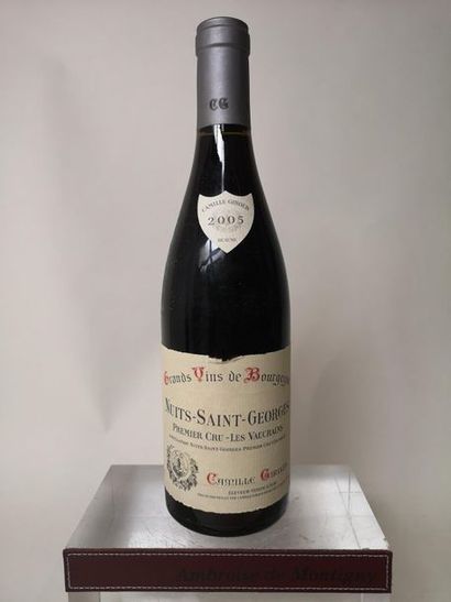 null 1 bouteille NUITS St. GEORGES 1er cru "Les Vaucrains" - Camille GIROUD 2005