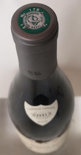 null 1 bouteille NUITS St. GEORGES 1er cru "Les Vaucrains" - Camille GIROUD 2005