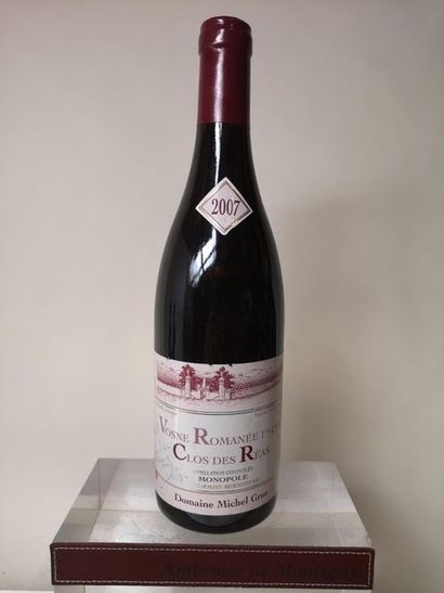 null 1 bouteille VOSNE ROMANEE 1er Cru "Clos des Réas" - Domaine Michel GROS 2007

Etiquettes...