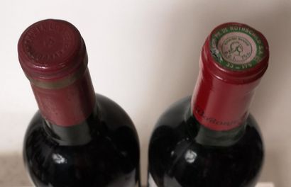 null 2 bouteilles BORDEAUX DIVERS - A VENDRE EN L'ETAT

1 bouteille CHÂTEAU LA LOUVIÈRE...