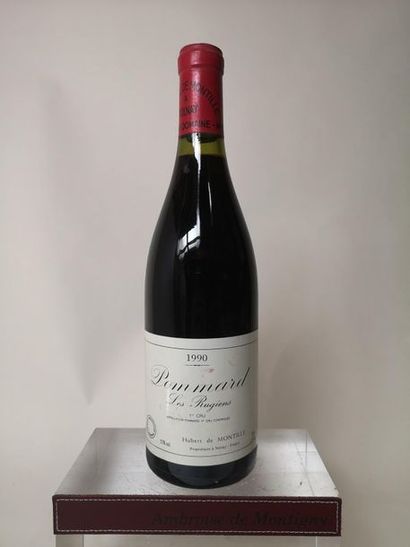 null 1 bouteille POMMARD 1er cru "Rugiens" - Domaine de MONTILLE 1990