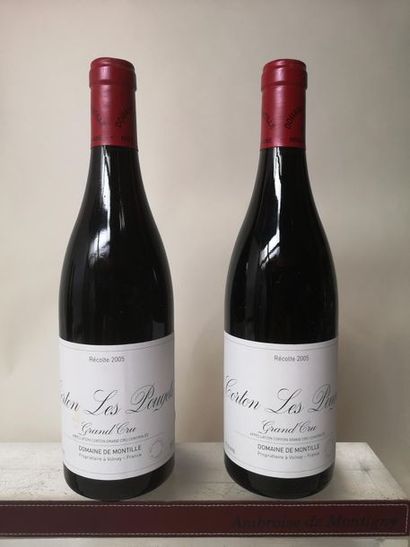 null 2 bouteilles CORTON Grand cru "Les Pougets" - Domaine de MONTILLE 2005