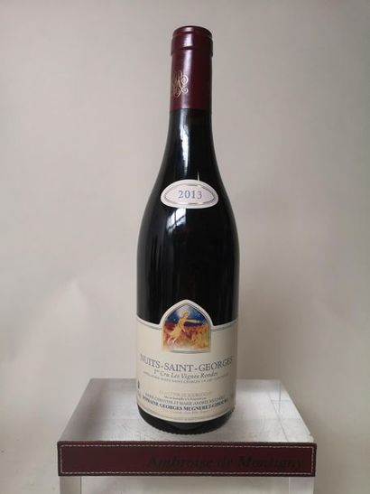 null 1 bouteille NUITS St. GEORGES 1er cru "Les Vignes Rondes - MUGNERET-GIBOURG...