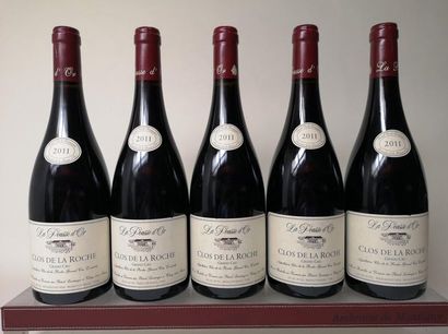 null 5 bouteilles CLOS DE LA ROCHE Grand Cru - Domaine de La POUSSE D’OR 2011