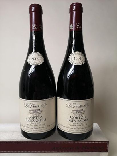 null 2 bouteilles CORTON BRESSANDES Grand Cru - Domaine de La POUSSE D’OR 2009