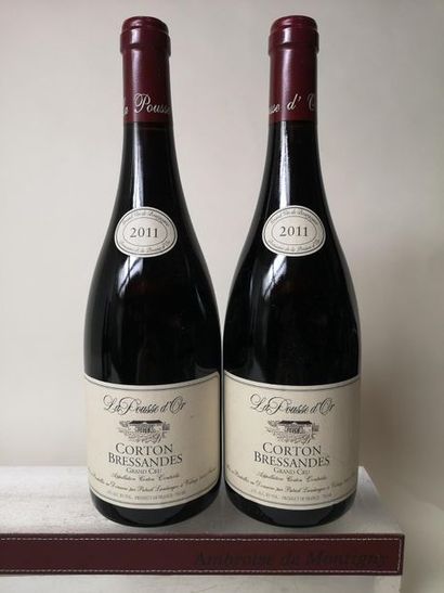 null 2 bouteilles CORTON BRESSANDES Grand Cru - Domaine de La POUSSE D’OR 2011