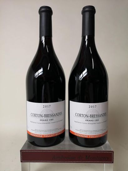 null 2 bouteilles CORTON BRESSANDES Grand Cru - TOLLOT-BEAUT 2017