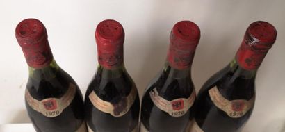 null 4 bouteilles CHÂTEAUNEUF DU PAPE Domaine de MONT-REDON 1970

Etiquettes et capsules...