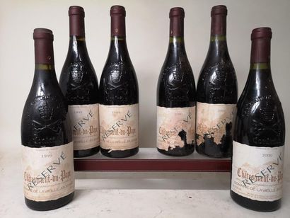 null 6 bouteilles CHATEAUNEUF DU PAPE - Domaine de La VIEILLE JULIENNE "Réserve"

3...