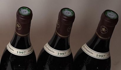 null 3 bouteilles CHÂTEAUNEUF du PAPE "Cuvée Marie Beurrier" - Henri BONNEAU 199...