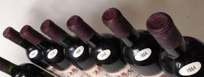 null 12 bouteilles CHÂTEAU MOULIN HAUT LAROQUE - Cotes de Fronsac 1964

Etiquettes...