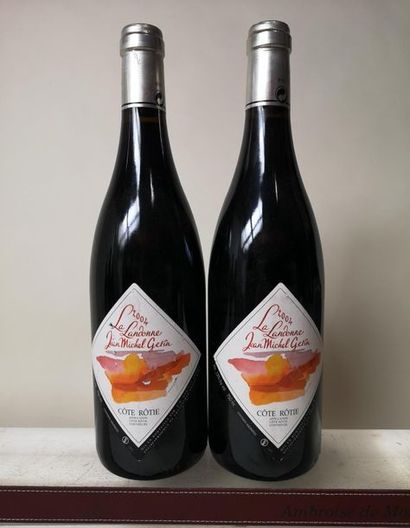 null 2 bouteilles CÔTE RÔTIE "La Landonne" - J.M. GERIN 2004

Etiquettes légèrement...