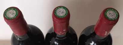 null 3 bouteilles CHATEAU BELLEGRAVE - Pomerol 1995