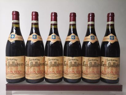 null 6 bouteilles GIGONDAS - Domaine Les PALLIERES 1990

2 Etiquettes légèrement...