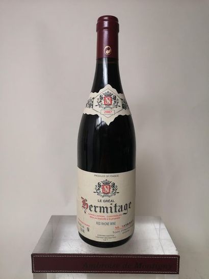 null 1 bouteille HERMITAGE "Le Greal" - Marc SORREL 2007
