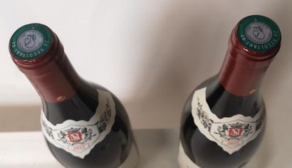 null 2 bouteilles 1 HERMITAGE "Le Greal" et 1 HERMITAGE - Marc SORREL 2015