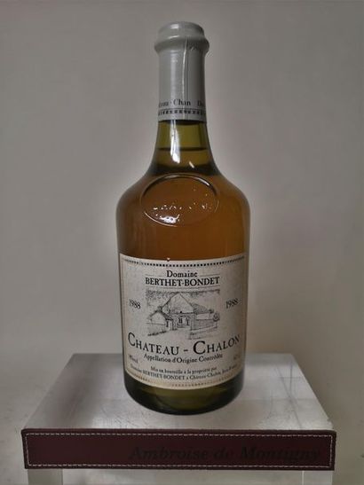 null 1 bouteille CHATEAU CHALON - Berthet-Bondet 1988