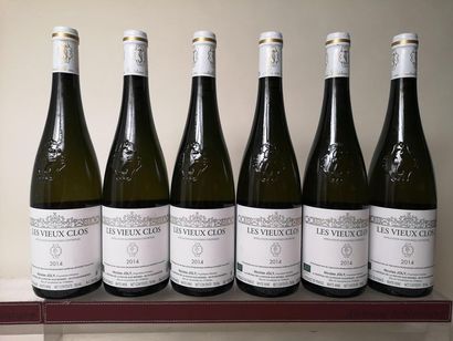 null 6 bouteilles CHÂTEAU de La ROCHE aux MOINES "Le Vieux Clos" Savennieres - N....