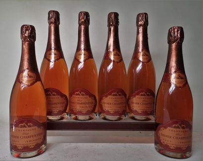 null 6 bouteilles CHAMPAGNE CHARPENTIER Rosé 