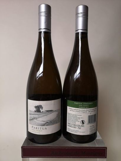 null 2 bouteilles NOUVELLE ZELANDE - PARITUA GRACE "Sauvignon blanc - Semillon" ...
