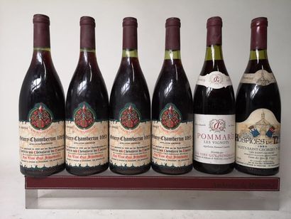 null 6 bouteilles 6 bouteilles BOURGOGNES - Guy JEUNEMAÎTRE 1983 - 1985 - 1986

4...