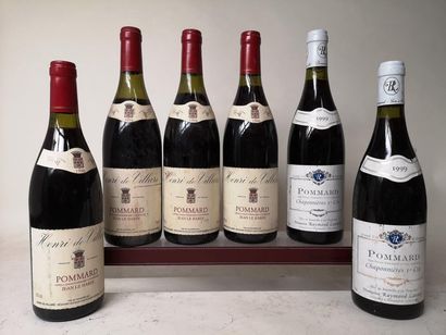null 6 bouteilles BOURGOGNE Millésimes 1996 et 1999

4 bouteilles POMMARD "Jean le...