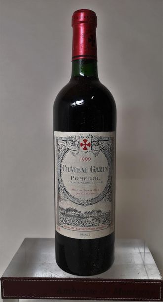 null   1 bouteille CHÂTEAU GAZIN - Pomerol 1999