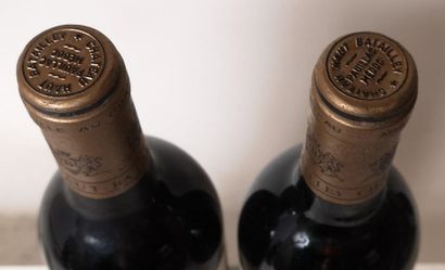 null 2 bouteilles CHÂTEAU HAUT-BATAILLEY - 5é Gcc Pauillac 1990

Etiquettes légèrement...