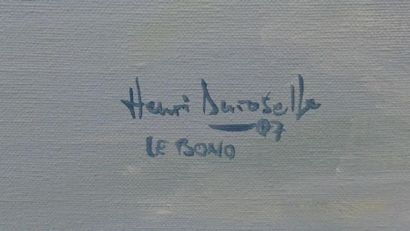 null Henri DUROSELLE
Le Bono
Huile sur toile, signée en bas à droite.
89 x 116 c...