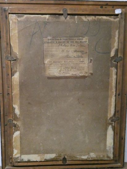 null Marie Thérèse COLLARD (Xxè siècle)
Portrait de gitane
Pastel, signé en haut...