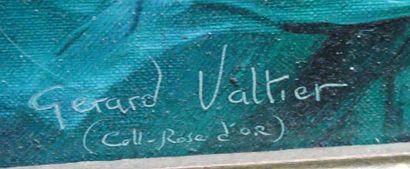 null GERARD VALTIER, né en 1950
La grande coupe
Huile sur toile, signée en bas à...