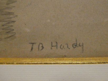 null Thomas Bush HARDY (1842-1897)
Vue de Londres, la Tamise
Crayon et aquarelle...