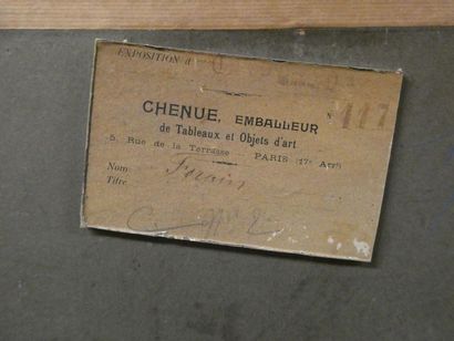 null Jean Louis FORAIN (1852-1931)
Croque mort
Crayon, signé en bas à droite 
26,5x40cm...