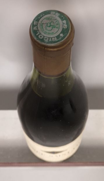 null 1 bouteille ROMANEE SAINT VIVANT - NICOLAS 1962


Etiquette légèrement tachée....