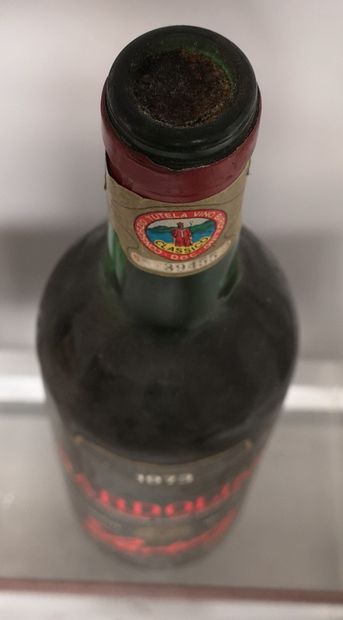 null 1 bouteille Italie - BARDOLINO - SARTORI 1973


Etiquette légèrement griffée....