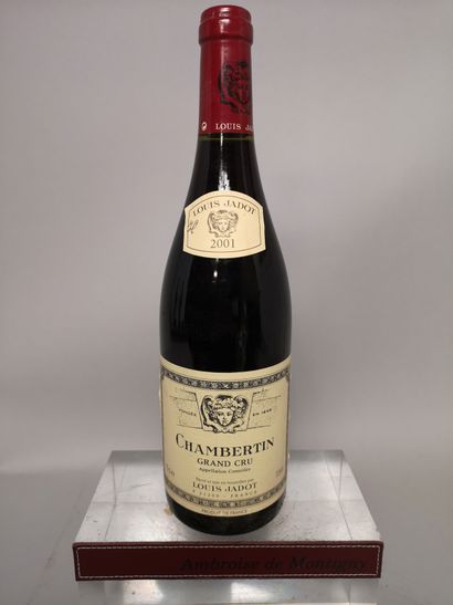 null 1 bouteille CHAMBERTIN Grand cru - Louis JADOT 2001