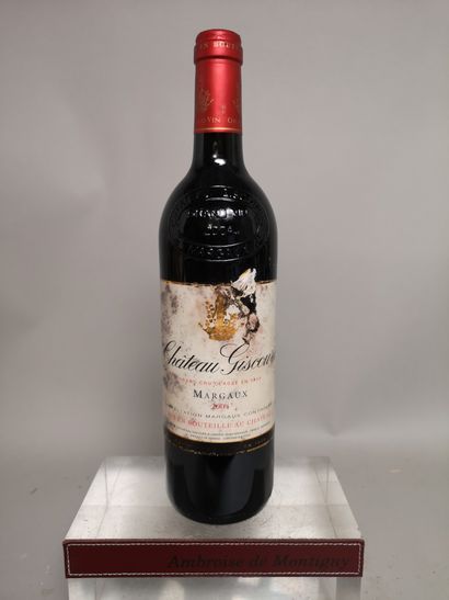 null 1 bouteille Château GISCOURS - 3e Gcc Margaux 2004


Etiquette tachée et ab...