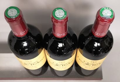 null 3 bouteilles Château LEOVILLE POYFERRE - 2e Gcc Saint Julien 2014