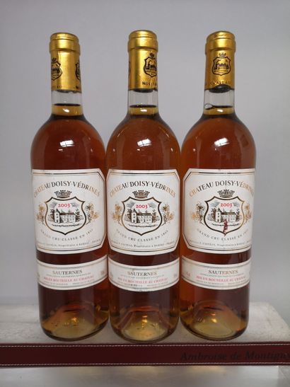 null 3 bouteilles Château DOISY VEDRINES - GCC Sauternes 2003


Etiquettes légèrement...