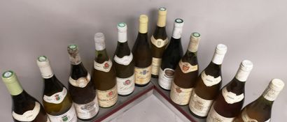null 12 bouteilles CHABLIS et MEURSAULT DIVERS A VENDRE EN L'ETAT : CHABLIS Grand...