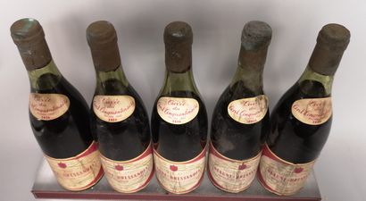 null 5 bouteilles BEAUNE BRESSANDES "Cuvée du Cent cinquantenaire" - JAFFELIN Frères...