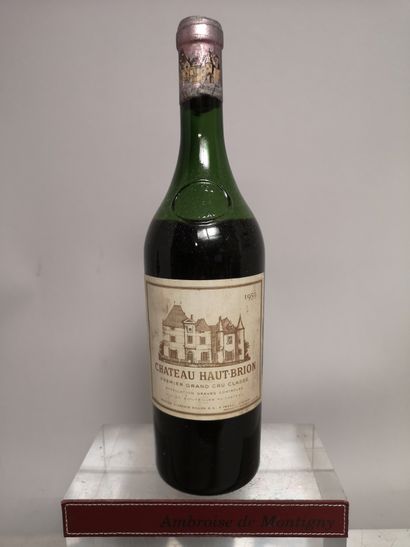 null 1 bouteille Château HAUT BRION - 1er GCC Graves 1959


Etiquette légèrement...