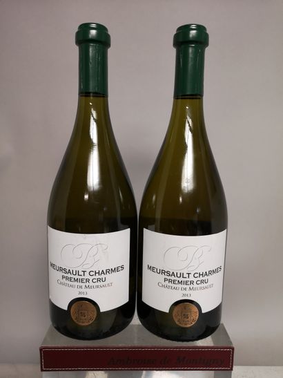 null 2 bouteilles MEURSAULT 1er cru CHARMES - Château de MEURSAULT 2013


1 étiquette...