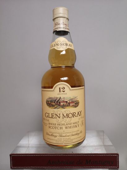 null 1 bouteille WHISKY - GLEN MORAY 12 ans "Highland Régiments The Black Watch"....
