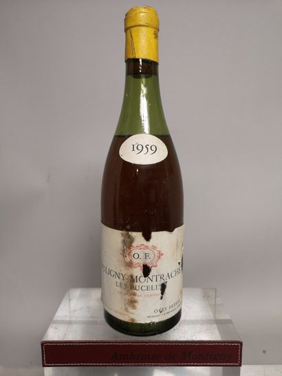 null 1 bouteille PULIGNY MONTRACHET - ORLY Frères 1959


Etiquette tachée et abîmée....